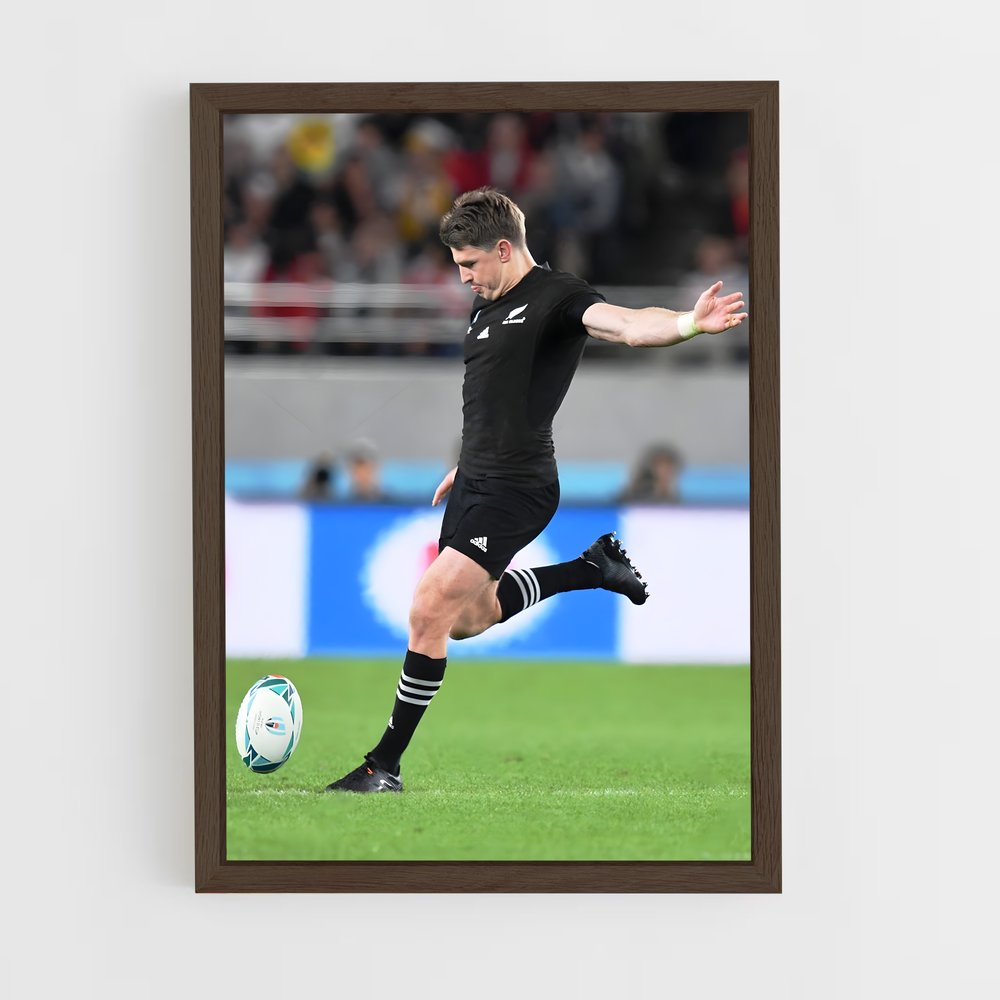 Poster L'Art du Coup Frappé – affiche Rugby (vue 5)